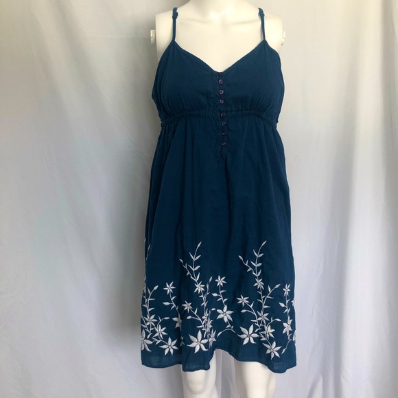 Aeropostale Dresses & Skirts - Aeropostale M blue racerback dress EUC
